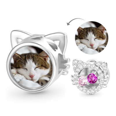 猫のフォトチャーム